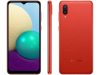 Smartphone Samsung Galaxy A02 32GB Vermelho 4G – Quad-Core 2GB RAM 6,5” Câmera Dupla + Selfie 5MP