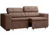 Sofá Retrátil Reclinável 3 Lugares Suede – Phormatta Evolution SMP