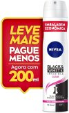 Desodorante Antitranspirante Aerosol Invisible Black & White Fem Promo 200Ml, Nivea