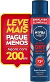 NIVEA Men Desodorante Antitranspirante Aerosol Dry Impact 200ml