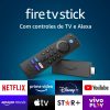 Fire TV Stick | Streaming em Full HD com Alexa | Com Controle Remoto por Voz com Alexa (inclui comandos de TV)