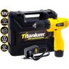 Furadeira parafusadeira bivolt com 01 bateria e 01 carregador – Titanium