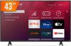 Roku TV LED 43” SEMP R5500 FHD Wifi dual band, 3 HDMI, 1 USB, com controle por aplicativo