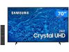 Smart TV 70” 4K Crystal UHD Samsung UN70BU8000GXZD – VA Wi-Fi Bluetooth Alexa Google Assistente 3 HDMI