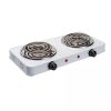 Fogareiro Eletrico 2 bocas Branco