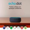 Echo Dot (3ª Geração) com Alexa, Amazon Smart Speaker Preto