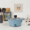 Panela Elétrica Multicooker Azul Fun Kitchen