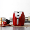 Fritadeira Elétrica sem óleo 3,5L 1400W Vermelha Fun Kitchen