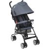 Carrinho de Bebê de Passeio Pratic Cinza e Preto – First Steps