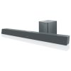Caixa de Som Soundbar + Subwoofer 320W Bt/Coax/Óptico/Aux Cinza Pulse – SP381
