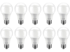 Kit Lâmpadas LED 10 Unidades Branca E27 9W – 6500K Elgin Bulbo A60