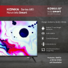 Smart TV Konka LED 50″ UHD 4K, Design sem bordas, comando por voz e Android TV com Bluetooth KDG50