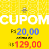Cupom de R$ 20 em compras acima de R$ 129 no Mercado Livre