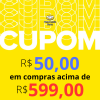 Cupom de R$ 50,00 em pedidos acima de R$ 599,00 no Mercado Livre