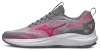 tênis de corrida feminino mizuno furious 2 cinza e rosa