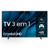 Smart TV Samsung 50″ Crystal UHD 4K 50CU8000 2023 Design AirSlim Painel Dynamic Crystal Color Tela