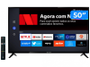 Smart TV 50” 4K DLED Vizzion LE50UHD20 – IPS Wi-Fi 3 HDMI 2 USB