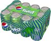 3 Pack de Refrigerante Pepsi Twist, Lata, 350ml 12 Unidades