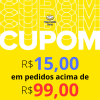Cupom de R$ 15,00 em pedidos acima de R$ 99,00 no Mercado Livre