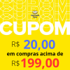 Cupom de R$ 20,00 em compras acima de R$ 199,00 no Mercado Livre