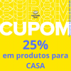 Cupom de 25% em produtos para Casa no Mercado Livre