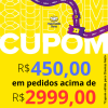 Cupom de R$ 450,00 em pedidos acima de R$ 2.999,00 no Mercado Livre para Clientes Meli+
