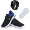Kit Tênis Academia Masculino + Relógio Digital LED + Meia – It Shoes