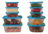 Conjunto Kit De 10 Potes Com Tampa Para Marmita E Alimentos – Jaguar Utilidades