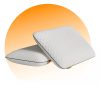Kit Com 2 Travesseiros Memory Visco – Emma Basics Cor Branco