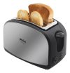Torradeira Philco French Toast Inox 900w Cor Preto/Aço escovado