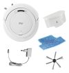 Aspirador De Pó Robô Automático 3 Em 1 Varre Aspira E Passa Pano Mop Wap Robot W90 Pérola – Bivolt