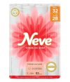 Neve Papel Higiênico Toque de Seda Folha Dupla, 30m, Leve 32 Pague 28 Rolos