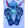 Chinelo feminino Stitch slim gliter juvenil e adulto