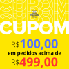 Cupom de R$ 100,00 de desconto em pedidos acima de R$ 499,00 no Mercado Livre