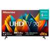 Smart TV 70” Hisense Ultra HD 4K DLED A6K com Sleep Timer, entrada HDMI e Wi-Fi – 70A51HSV
