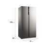 REEMBALADO: Geladeira Electrolux Frost Free Inverter 435L Efficient Inox IS4S – 110V
