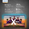 Smart TV 65″ Mini LED 4K 120 Hz Philips THE XTRA 65PML9118/78, Google TV, Ambilight, P5, DTS Play-Fi, Freesync, Dolby Vision Atmos, 40 WRMS