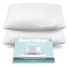 Kit 02 Travesseiros Fibra Antialergic Regulagem Altura 70×50