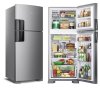 Geladeira Frost Free Duplex Flex 410l Inox Crm50fk Consul Cor Cinza