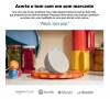 Echo Pop Smart speaker Amazon compacto com som envolvente e Alexa Cor Branca