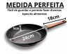 Frigideira Ceramica Antiaderente Fogão Cooktop Indução E Gás