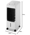 Britania, BCL05FI, 66251014, Climatizador de Ar Frio c/Ionizador, 127V, Branco