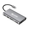 HUB USB C tipo C 10 em 1 para HD 4K@30Hz/RJ45/PD100W/SD/TF/VGA Estação de acoplamento para MacBook iPad M2 Steam Deck ROG Ally HUB USB 3.0