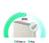 Bateria Carregador Portátil Samsung 3x USB-C, 20000mAh, Super Rápida 45W