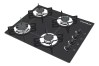 Fogão Cooktop 4 Bocas Chamalux Ultra Chama Chapa Bivolt Preto 127V/220V