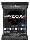 Whey 100% Hd Refil Black Skull – 900g (wpc, Wpi E Wph) Sabor Morango
