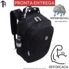 Mochila Escolar Resistente Bem Espaçosa Faculdade Trabalho Viagem Cor Sortida