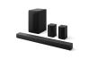 Home Theater Soundbar LG 440W RMS, 5.1 Canais, Bluetooth 5.3, Dolby Digital, Alto-Falantes Traseiros, AI Sound Pro, Wow Interface, Sem fios, Conexões Múltiplas – S60TR