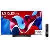 Smart TV 4K LG OLED Evo 55″ Polegadas OLED55C4, Processador α9 Ger7, AI, Painel 144Hz e Design Ultra Slim
