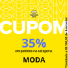 Cupom de 35% de desconto na categoria Moda no Mercado Livre
